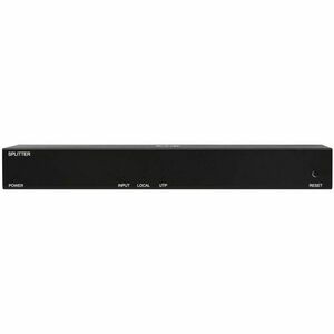 Eaton Tripp Lite Series 4-Port HDMI over Cat6 Splitter - 4K 60 Hz, HDR, 4:4:4, PoC, HDCP 2.2, 230 ft. (70.1 m), TAA - 3840