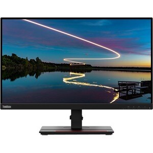 Monitor LED Lenovo ThinkVision T24m-20 24.0" (61.0cm) Class Full HD - 16:9 - Negro oscuro, Rojo - 23.8" (60.5cm) Viewable 