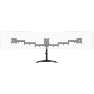 HAGOR Tischhalterung für Monitor - Schwarz - Höhenverstellbar - 3 Unterstützte(r) Display(s)Bildschirmgröße: 38,1 cm bis 6