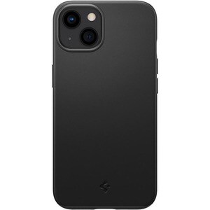 Spigen Thin Fit Case for Apple iPhone 13 Smartphone - Black - Bump Resistant, Scratch Resistant, Anti-slip - Thermoplastic