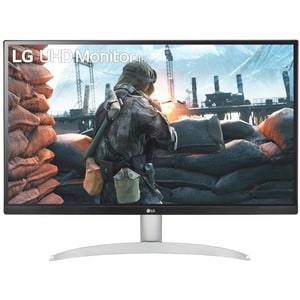 LG 27UP600-W 27" Class 4K UHD LCD Monitor - 16:9 - White - 27" Viewable - In-plane Switching (IPS) Technology - 3840 x 216