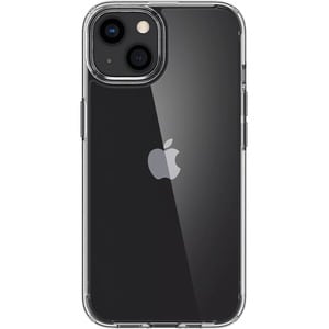 Spigen Ultra Hybrid Case for Apple iPhone 13 Smartphone - Crystal Clear - Shock Absorbing, Drop Resistant - Thermoplastic 