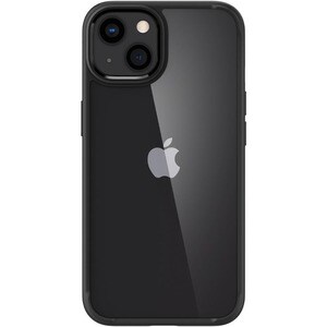 Spigen Ultra Hybrid Case for Apple iPhone 13 Smartphone - Matte Black - Shock Absorbing, Drop Resistant - Thermoplastic Po