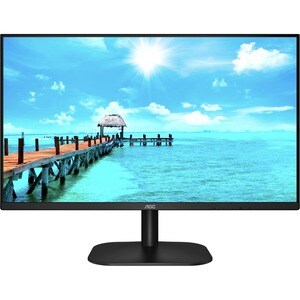 AOC 27B2H 27" Class Full HD LCD Monitor - 16:9 - Black - 27" Viewable - In-plane Switching (IPS) Technology - WLED Backlig