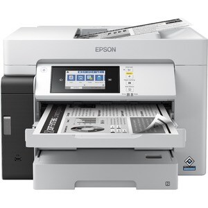 Epson M15180 Wireless EcoTank Inkjet Multifunction Printer - Monochrome - Copier/Printer/Scanner - 25 ppm Mono Print - 480
