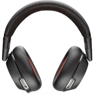 Plantronics Voyager 8200 UC 有线/无线 头戴式 立体声 耳机 - 黑 - 双声道 - 头戴护耳式 - 3000 cm - 蓝牙 - 降噪 - 迷你手机（3.5毫米）