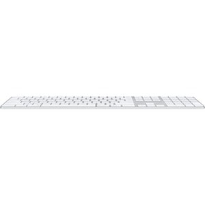 Apple Magic Keyboard - Wired/Wireless Connectivity - Lightning Interface - Silver - Bluetooth Multimedia Hot Key(s) - MacB