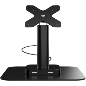CTA Digital VESA Compatible Desk Mount with USB Ports and Cable Routing (Black) - 75 x 75, 100 x 100 - VESA Mount Compatib