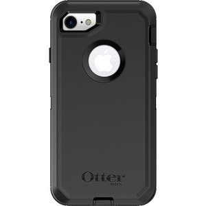 OtterBox Defender Estojo de transporte (Revestimento) Apple Smartphone - Preto - Interior resistente ao desgaste, Interior
