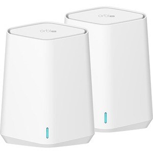 Netgear Orbi Pro Wi-Fi 6 IEEE 802.11ax Ethernet Wireless Router - 2.40 GHz ISM Band - 5 GHz UNII Band - 2 x Antenna(2 x In