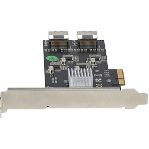 StarTech.com 8 Port SATA PCIe Card, PCI Express 6Gbps SATA Expansion Card with 4 Controllers, PCI-e x4 Gen 2 to SATA III A