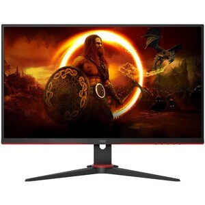 AOC 24G2SAE/BK 24" Class Full HD Monitor LCD para gaming - 16:9 - 60.5 cm (23.8") Viewable - Alinhamento vertical (VA) - L