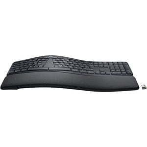 Logitech ERGO K860 Tastatur - Kabellos Konnektivität - USB Typ-A Schnittstelle - Deutsch - QWERTZ Layout - Graphit - Bluet