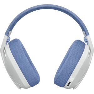 Logitech G G435 Wireless Over-the-head Stereo Gaming Headset - Off White, Lilac - Binaural - Circumaural - 1000 cm - Bluet