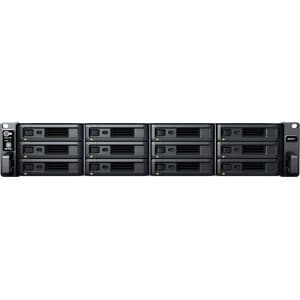 Synology RackStation RS2421RP+ SAN/NAS Storage System - 1 x AMD Ryzen V1500B Quad-core (4 Core) 2.20 GHz - 12 x HDD Suppor