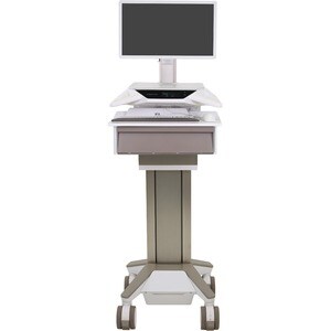 Ergotron CareFit Medizinische Warenkorb - TAA-konform - 1 Schubfach - Drücken/Ziehen Griff - 17,01 kg Belastbarkeit - 4 Ro