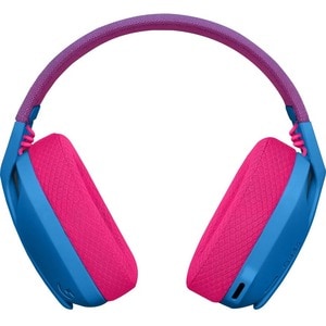Cuffie da gaming Logitech G G435 Wireless Over-the-head Stereo - Blu, Lampone - Binaural - Circumaurale - 1000 cm - Blueto
