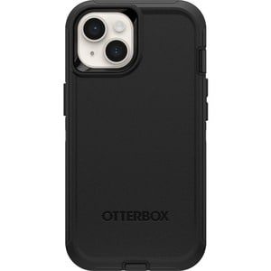 OtterBox Defender Rugged Carrying Case (Holster) Apple iPhone 13 Smartphone - Black - Dirt Resistant, Bump Resistant, Dirt