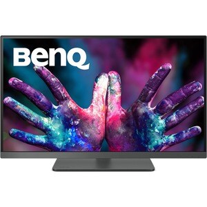 BenQ PD2705U 27" 4K UHD IPS USB-C Calibrated LCD Monitor for Designer - 16:9 - Gray - 27" Viewable - In-plane Switching (I