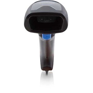 Handheld Barcode Scanner Kit - Cable Connectivity - Black - USB Cable Included - 398.78 mm Scan Distance - 1D, 2D - Imager