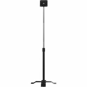 CTA Digital VESA-Compatible, Height-Adjustable Floor Stand - Up to 11" Screen Support - 55" Height - Steel, Metal