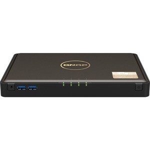 QNAP NASbook TBS-464-8G SAN/NAS Storage System - 4 GB Flash Memory Capacity Celeron N5105 Quad-core (4 Core) - 8 GB RAM - 