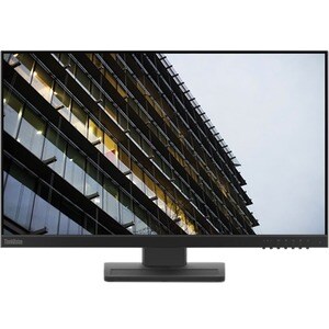 Lenovo ThinkVision E24-28 24" Class Full HD LCD Monitor - 16:9 - Raven Black - 60.5 cm (23.8") Viewable - In-plane Switchi