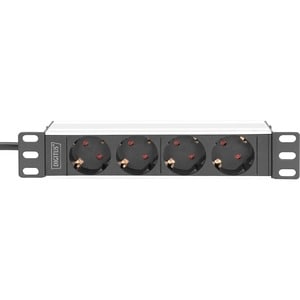 Digitus PDU - CEE 7/7 (SCHUKO) - 4 x DIN 49440 - 16 A - 1U - Rackmount