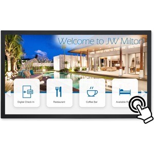 Sharp NEC Display 43" Ultra High Definition Professional Display with Pre-installed IR Touch - 43" LCD - Touchscreen - Hig