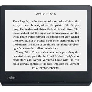 Lettore di testo digitale Kobo Sage - 32 GB Flash - 20,3 cm (8") Display - Touchscreen - 1440 x 1920 - LAN wireless - Blue