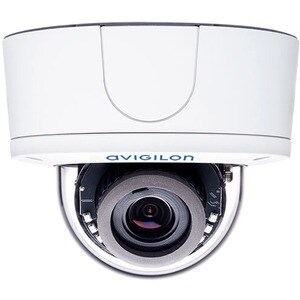 Avigilon H4 SL 3 Megapixel Indoor Network Camera - Color, Monochrome - Dome - Signal White Powder Coat - 32.81 ft Infrared