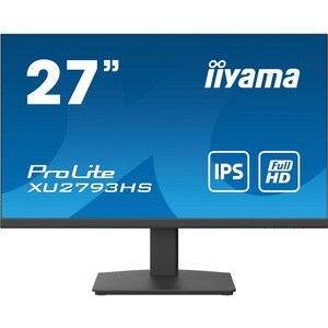 iiyama ProLite XU2793HS-B4. Taille de l'écran: 68,6 cm (27"), Résolution de l'écran: 1920 x 1080 pixels, Type HD: 4K Ultra