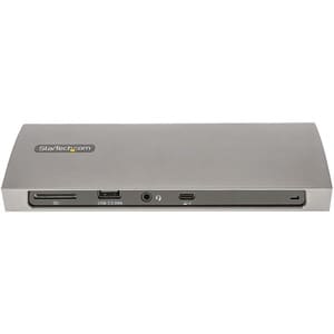 StarTech.com Thunderbolt 4 Dock, 96W Power Delivery, Single 8K / Dual Monitor 4K 60Hz, 3x TB4/USB4 ports, 4x USB-A, SD, Gb