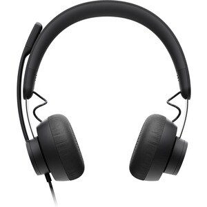 Logitech Zone 有线 头戴式 立体声 耳机 - 双声道 - 耳罩 - 32 欧姆 - 20 Hz 到 16 kHz - 单向, 全向, 降噪 麦克风 - C型 USB