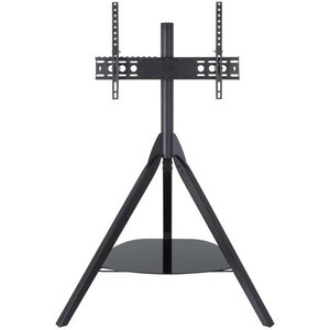 AVF FSL1000HOXBB-A: Hoxton Tripod TV Stand in Black - Up to 65" Screen Support - 88.18 lb Load Capacity - 1 x Shelf(ves) -