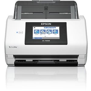Epson DS-790WN Cordless Large Format ADF Scanner - 600 dpi Optical - 32-bit Color - 24-bit Grayscale - 45 ppm (Mono) - 45 