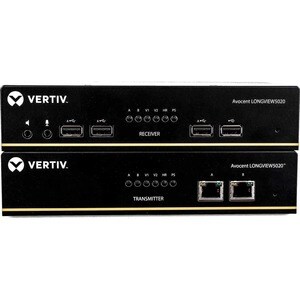 Vertiv AVOCENT LongView LV5020P Consola/Extensão KVM - Com fios - 1 Computador(es) - 1 Utilizador(es) remoto(s) - 150 m Al