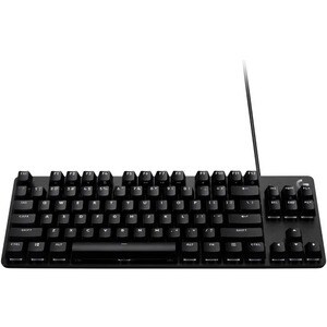 Logitech G G413 Rugged Gaming Keyboard - Cable Connectivity - USB 2.0 Interface - LED - English (US) - QWERTY Layout - Bla