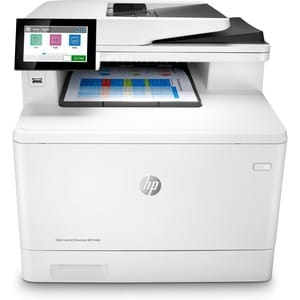HP LaserJet Enterprise M480f Laser Multifunction Printer - Colour - Copier/Fax/Printer/Scanner - 27 ppm Mono/27 ppm Color 