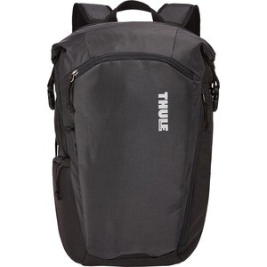 Thule EnRoute TECB125 Travel/Luggage Case (Backpack) Digital Camera, Notebook, Travel, Water Bottle - Black - Nylon Body -