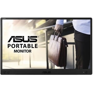 ASUS ZenScreen MB166C. Taille de l'écran: 39,6 cm (15.6"), Résolution de l'écran: 1920 x 1080 pixels, Type HD: Full HD, Te