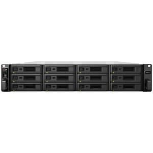 Synology RackStation RS3621XS+ SAN/NAS Storage System - Intel Xeon D-1541 Octa-core (8 Core) 2.10 GHz - 12 x HDD Supported