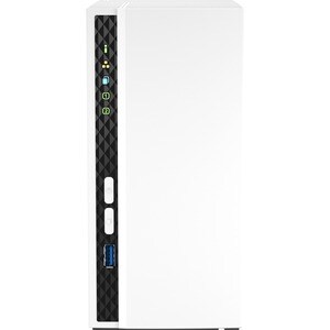 QNAP TS-233 2 x Total Bays SAN/NAS Storage System - 4 GB Flash Memory Capacity - ARM Cortex A15 2 GHz - 2 GB RAM Tower - 0