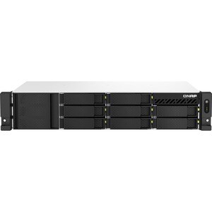 QNAP TS-873AEU-RP-4G 8 x Total Bays SAN/NAS Storage System - 5 GB Flash Memory Capacity - AMD Ryzen V1500B Quad-core (4 Co