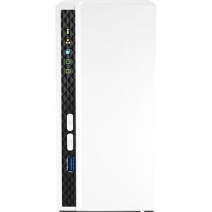 QNAP TS-233 2 x Gesamtzahl Einschübe SAN/NAS-Speichersystem - 4 GB Größe Flash-Speicher Cortex A15 2 GHz - 2 GB RAM Turm -