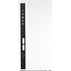 QNAP TS-233 2 x Gesamtzahl Einschübe SAN/NAS-Speichersystem - 4 GB Größe Flash-Speicher - ARM Cortex A15 2 GHz - 2 GB RAM 