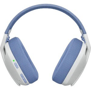 Auriculares de gaming Logitech G435 Inalámbrico Sobre la oreja Estéreo - Blanco, Lila - Cerrado - 1000cm - Bluetooth - 45O