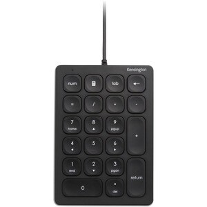 Kensington Wired Numeric Keypad - Cable Connectivity - USB Type A Interface - 21 Key(s) - ChromeOS - Keyboard, Notebook - 