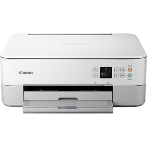 Canon PIXMA TS6420a Wireless Inkjet Multifunction Printer - Color - White - Copier/Printer/Scanner - 4800 x 1200 dpi Print