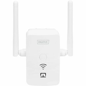 Assmann DN-7072 Single Band IEEE 802.11b/g/n 300 Mbit/s Wireless Range Extender - 2.40 GHz - External - 1 x Network (RJ-45